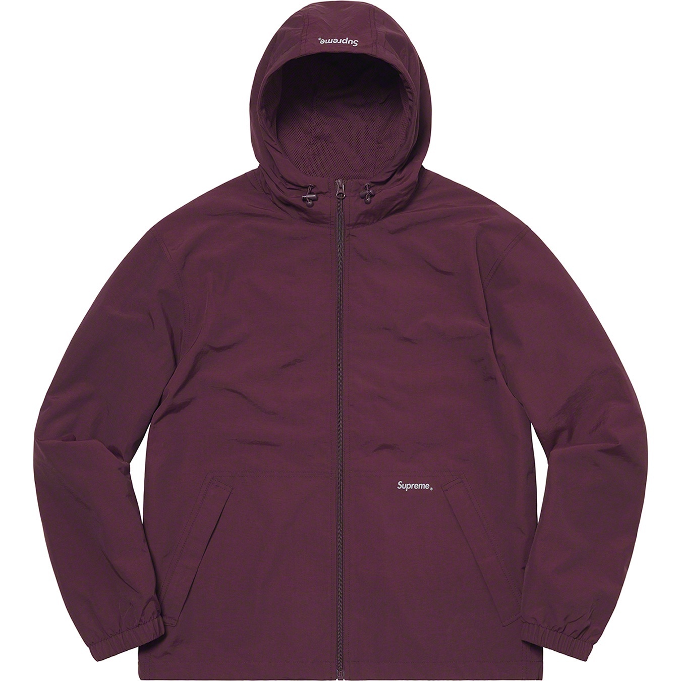 Reflective Zip Hooded Jacket view 9